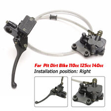 50cc -140cc Front Hydraulic Brake Master Cylinder System For Pit Dirt Bike ATV 
