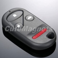 Uncut Blade 4 Buttons Remote Key Shell Case for Honda Accord Civic Insight S2000