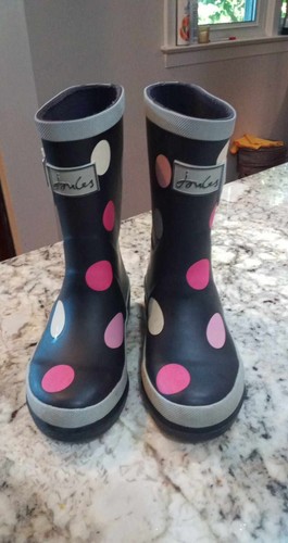 Joules girls rubber rain - rubber,