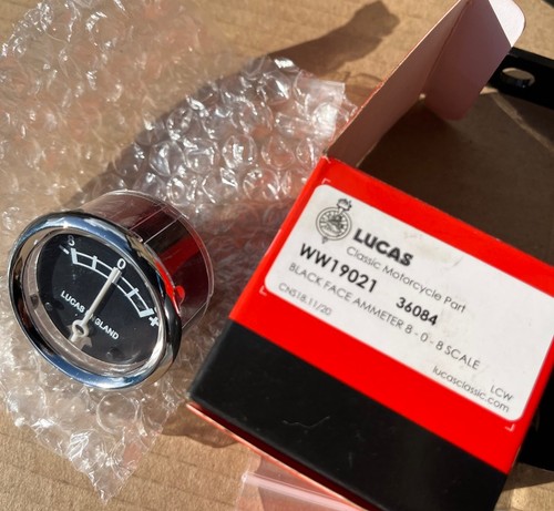 Lucas 36084 ammeter gauge - lucas,