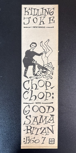 Killing joke chop - chop,