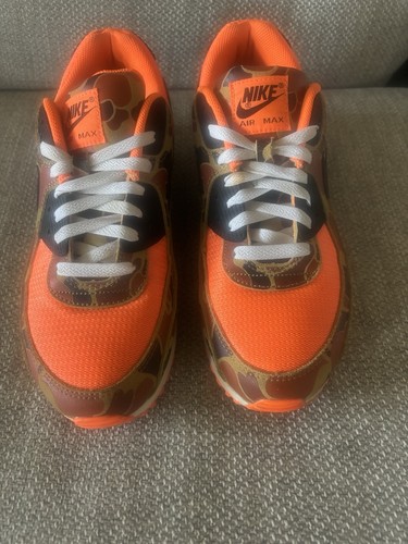 Men nike orange duck - nike, camo