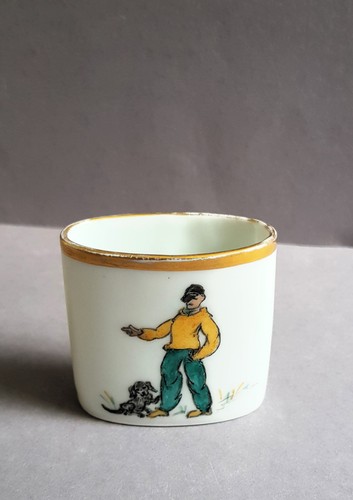 Small vase hand painted - small,