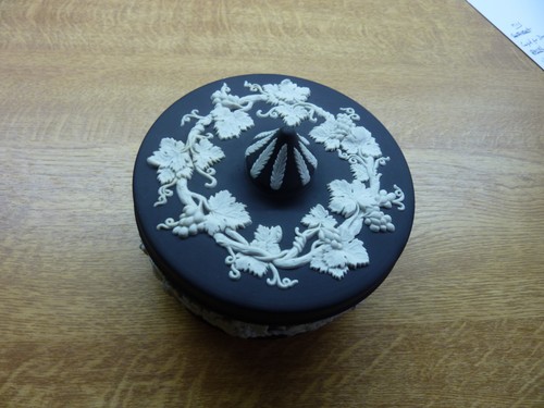 Wedgwood black jasperware - black,