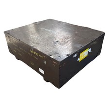 Brown military ammo crate - brown,