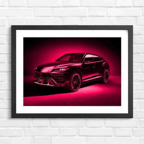 Black lamborghini urus - black,