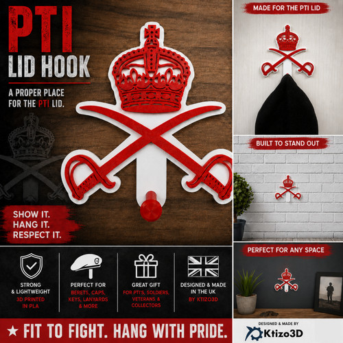 Army pti beret - beret, hook