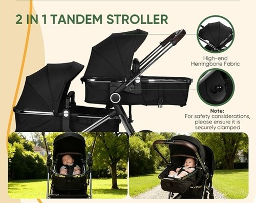Double stroller track - stroller,