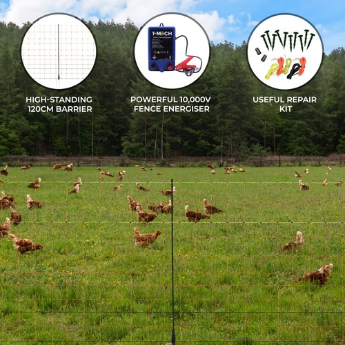 Electric fence energiser - fence, &
