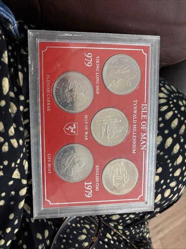 Coins isle man tynwald - of,