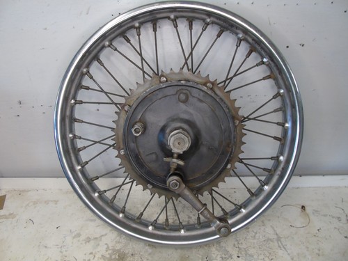 Triumph 500 t100r rear - triumph,