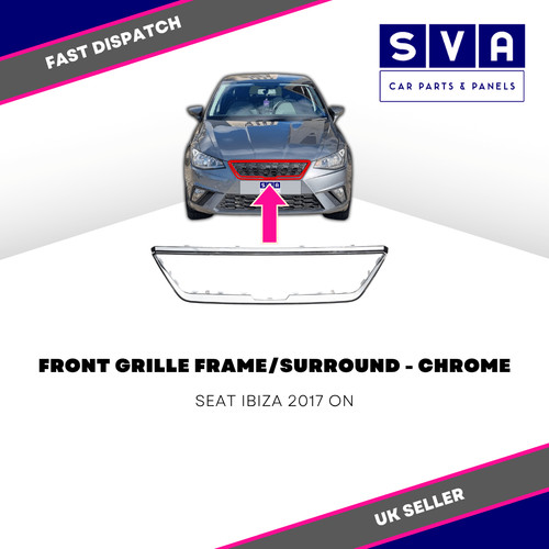 Seat ibiza 2017 front - seat, grille