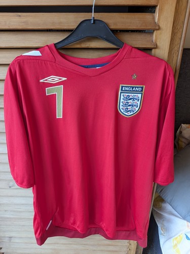 England shirt umbro - england, red