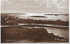 Stornoway, Lewis, Western Isles - from Castle, Valentine postcard c.1930s