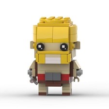 MOC Bricks Compatible with LEGO: BrickHeadz Clash Royale Series Figure 3D Model
