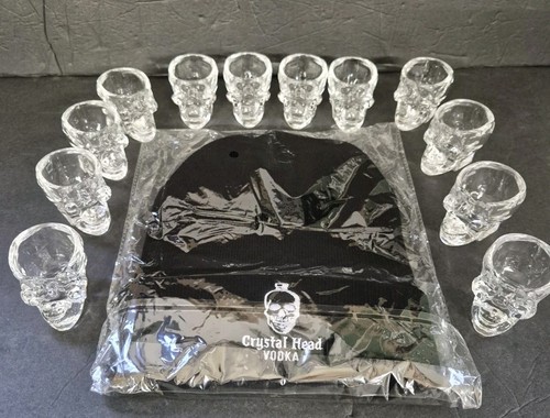Set crystal head - set, vodka