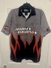 Harley Davidson Flame Shirt