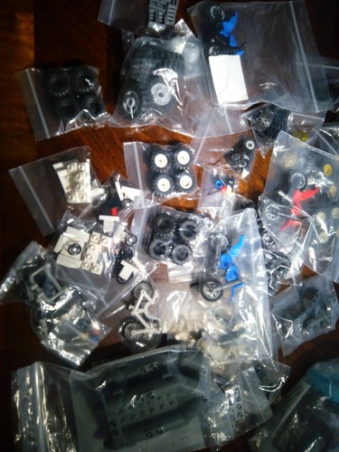 Lego parts motorcycle bike - lego,