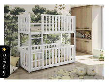 Wooden Bunk Bed Konrad with Cot Bed (Pick Up Only)