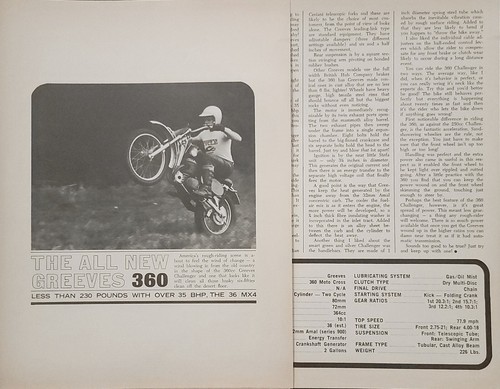 1968 greeves 360 3pg test - greeves,