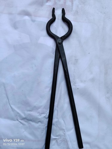 Antique style blacksmith tongs - antique,