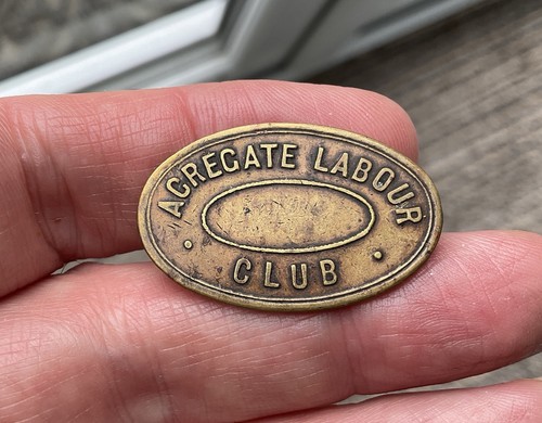 Vintage acregate labour club - acregate,