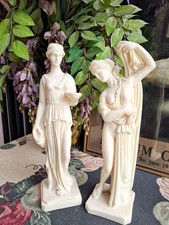 Vintage Faro 2 X Statues
