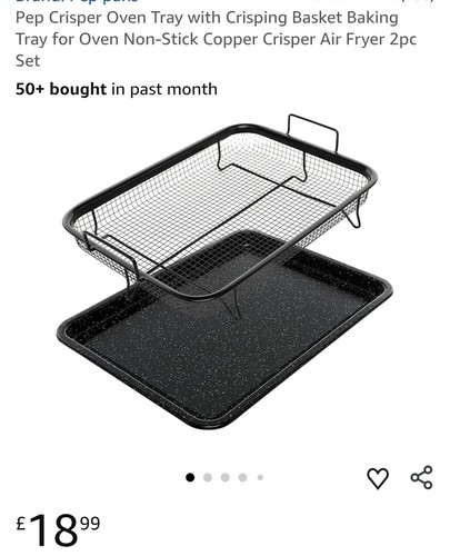 Pep crisper oven tray - oven, with