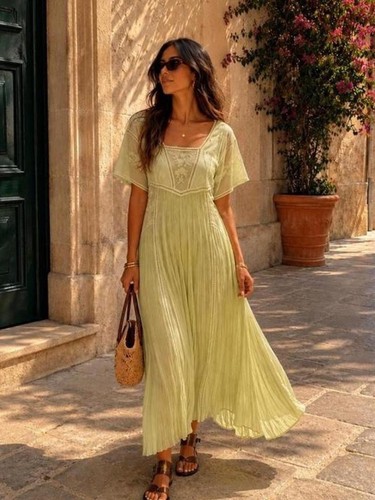 Zara woman 2026 - woman, pistachio