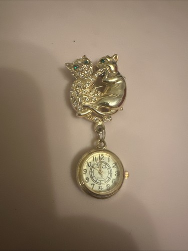 Vintage chat cat watch - chat,