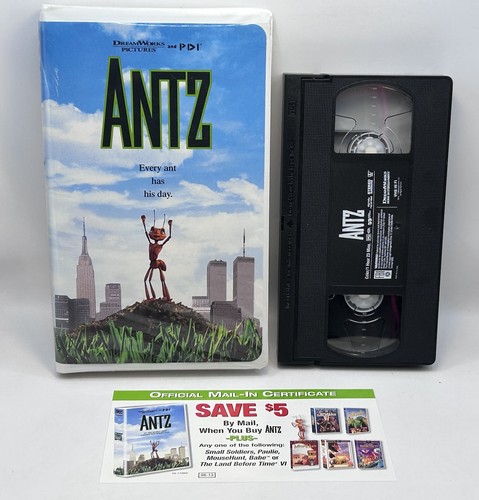 Antz vhs dreamworks video - antz, tape