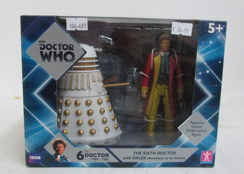 Who the sixth doctor with - who,