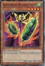 YU-GI-OH CARD: SPEEDROID DOUBLE YOYO - STAR RARE - SP17-EN024 - 1st EDITION