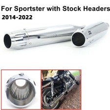 Slip mufflers exhaust - 3",