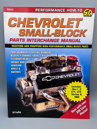 Chevy small block parts - chevy, manual