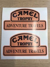 2 X CAMEL TROPHY Stickers