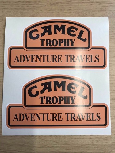 Camel trophy stickers - 2,