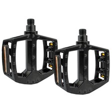 Bicycle Pedals Metal Alloy Flat Platform 9/16" Inch 14mm for Road Mountain Bike
