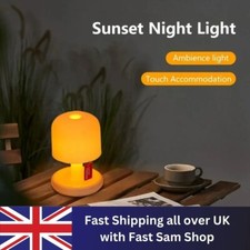 Gradual Sunset Mushroom Table