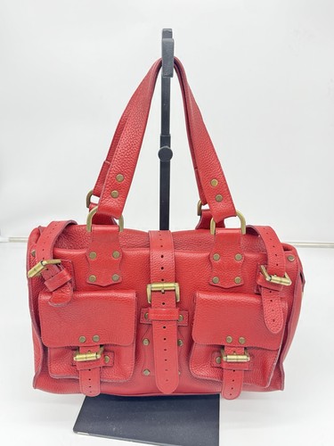 Mulberry roxanne studs - roxanne, red