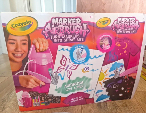 Crayola marker airbrush spray - marker,