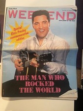 Newspaper Magazine Supplement Daily Mail Elvis Feature *EX*