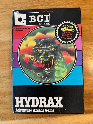 Hydrax graphic adventure game - hydrax,