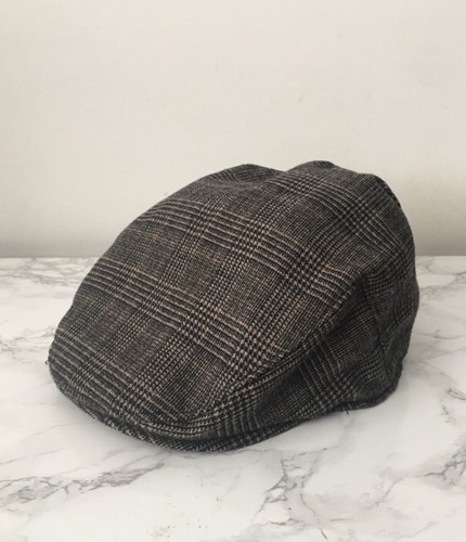 Steel jelly flat cap - cap, grey