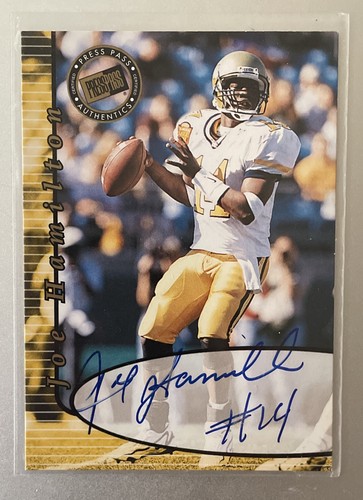 2000 press pass autograph joe - 2000,