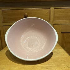 Vintage T. G. Green Easimix bowl pink interior 10”