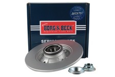 2x Brake Discs Pair Solid fits PEUGEOT 208 GTi, Mk1 Rear 1.2 1.6 1.5D 1.6D 244mm