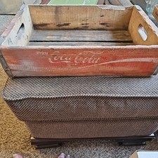 Vtg 1971 Coca-Cola Wood