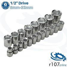 Blue Point 1/2" Socket Set 8mm-32mm - As sold by Snap On