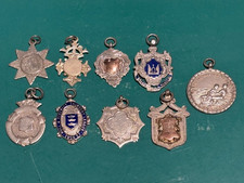 COLLECTION OF 9 X STERLING
